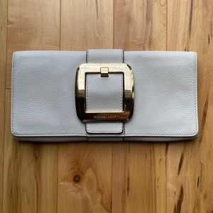 Michael Kors Leather Clutch